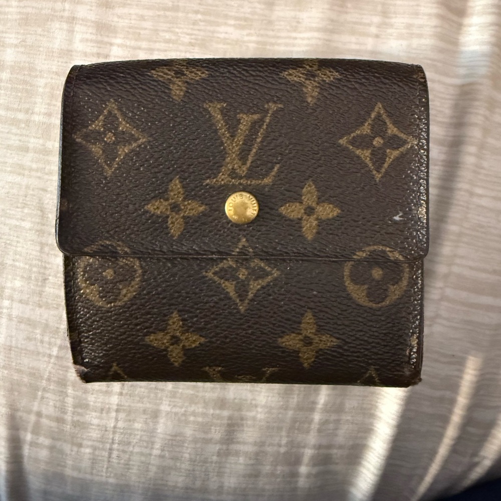 Louis Vuitton Brown and Tan Monogram Wallet - Picture 2 of 6